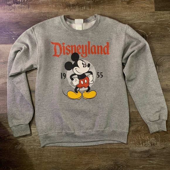 Disneyland Grey Sweater - Picture 1 of 4